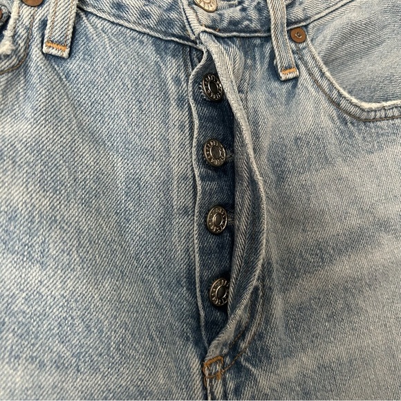 AGOLDE Pinch Waist Jeans with Ripped Knees - Picture 3 of 6
